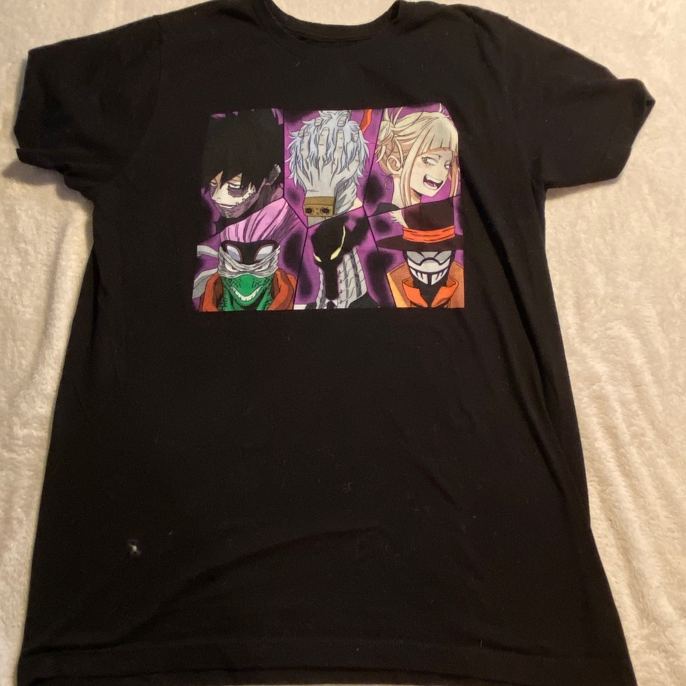 HOT TOPIC MHA VILLIAN shirt